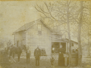 Oscar Augustus, Mary Belle, Oscar Whitney and John Noble Cannon