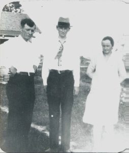 Eunice Margaret Chapman with Thaddeus Sobieski and Thad Allen Snyder