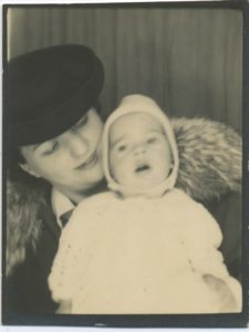 Caroline Louise Snyder Stovall with son, John