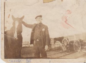 Stephan Keck with horse